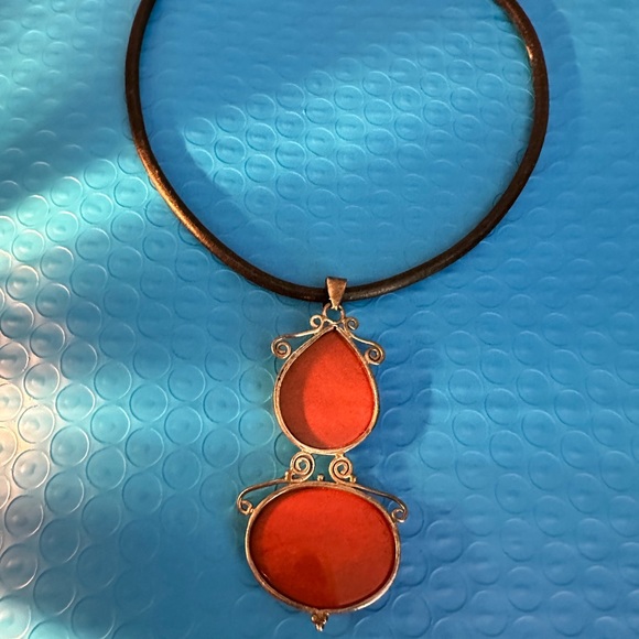 Carnelian Statement Drop - Picture 3 of 6